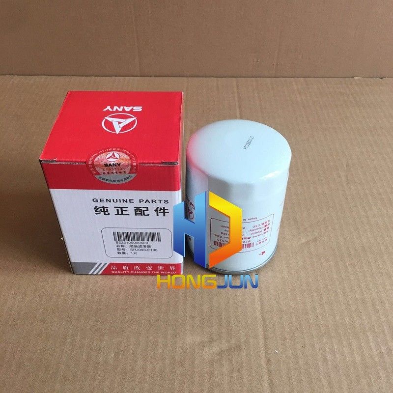 Moteur diesel Sany pièces de pelle, B222100000520 élément de filtre de carburant de pelle