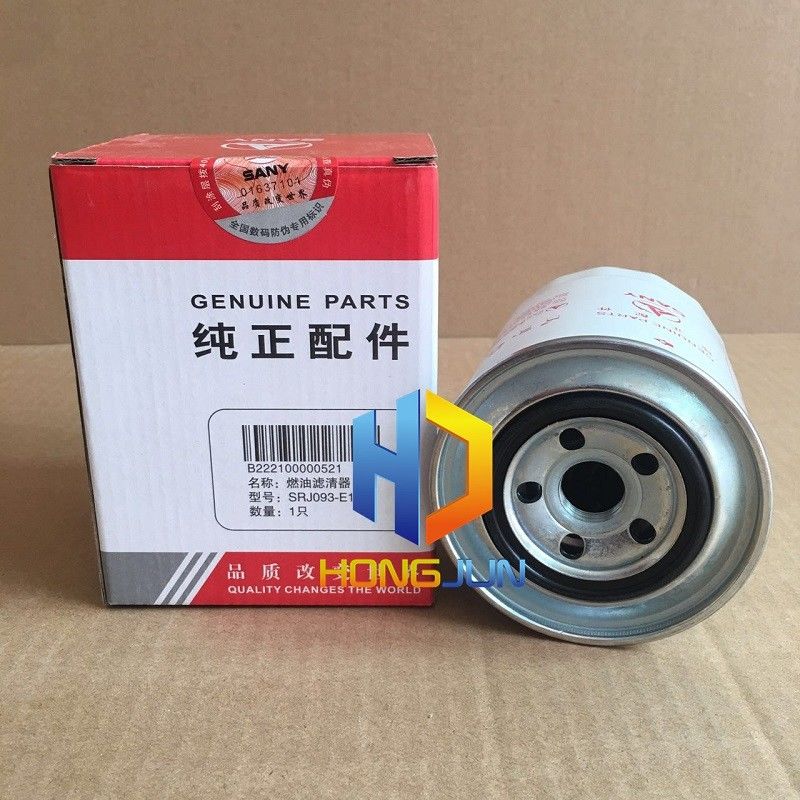 Moteur diesel Sany pièces de pelle, B222100000520 élément de filtre de carburant de pelle