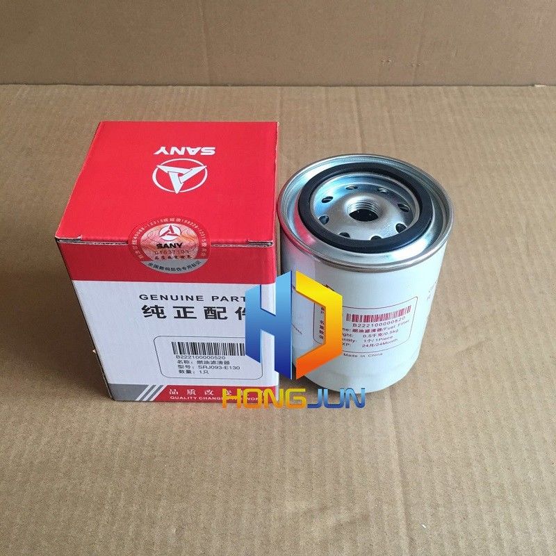Moteur diesel Sany pièces de pelle, B222100000520 élément de filtre de carburant de pelle