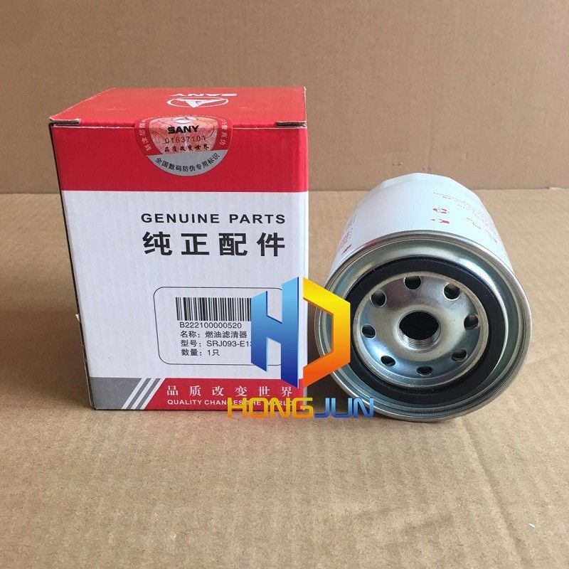 Moteur diesel Sany pièces de pelle, B222100000520 élément de filtre de carburant de pelle