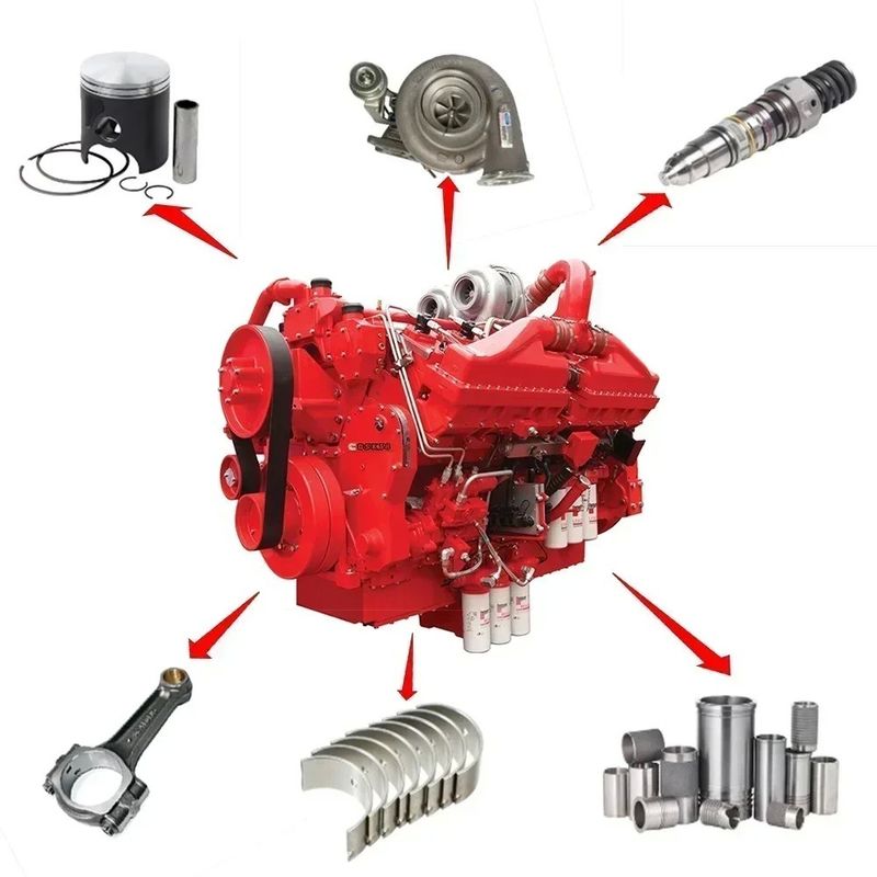 Réparation de machines, entretien du moteur, partie HX55 3593608 4352297 Turbocompresseur pour QSM11
