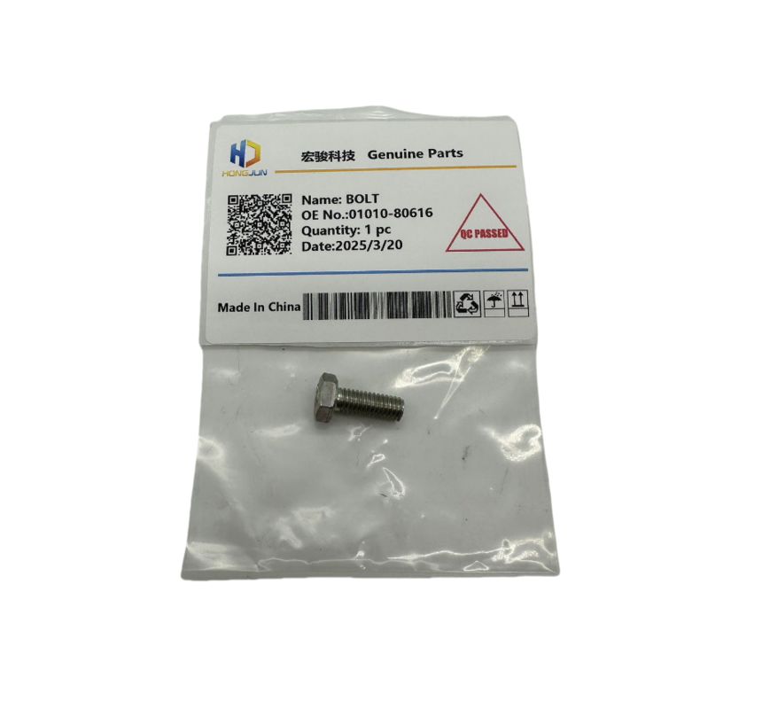 WA150-5 Comatsu Chargeur de roues partie BOLT 01010-80616 pour vos besoins commerciaux