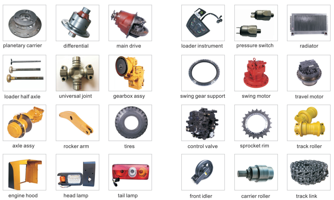 Poulie de vilebrequin d'origine ISUZU Moteur 4bg1 4bg1t Hitachi Zax120 Zx120 Pièces d'origine 8971720400
